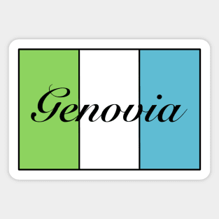 Genovian Flag Sticker